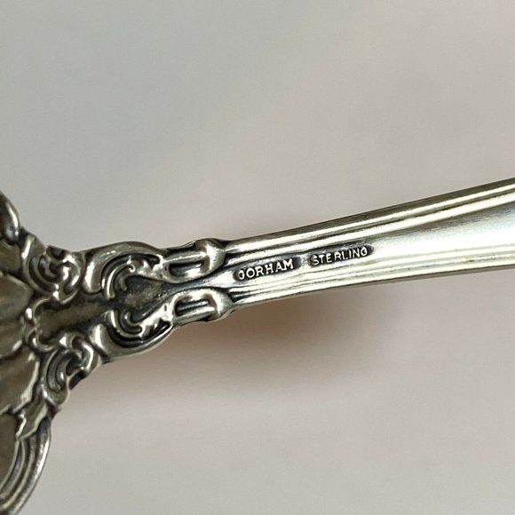 Gorham 2001 Sterling Silver Spoon Snowflake Serving Chantilly Holiday Collector - Picture 6 of 6